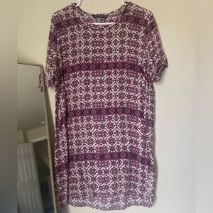 Brandy Melville Bamboo Blend short sleeve Dress one size